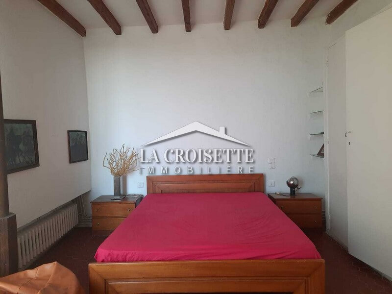 Une villa S+3 meublée avec piscine à Sidi Bou Said